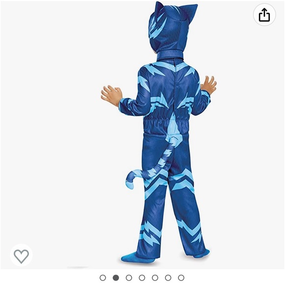 P J Masks CatBoy Costume Size 3-4T. - Picture 2 of 14
